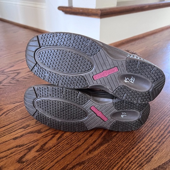 Orthofeet Siena Suede Leather Ankle Boots Brown Size 9.5 B Medium NEW - Picture 14 of 15